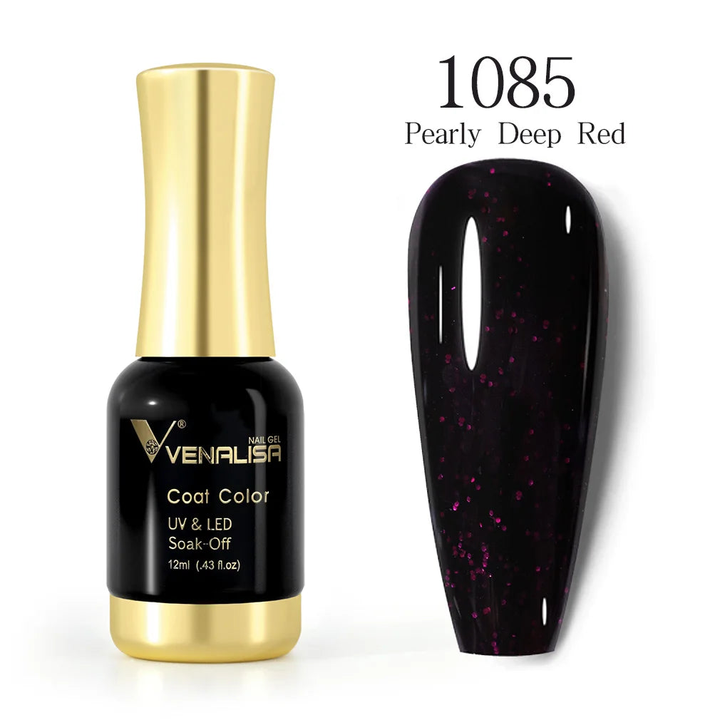 VENALISA Gel Nail Polish Set – 120 Colors UV/LED Soak Off 12ml
