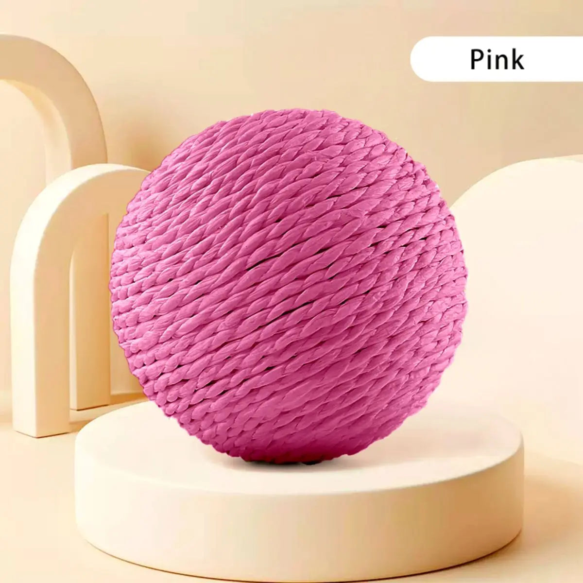 PurrfectClaw: Natural Sisal Scratch & Clean Toy