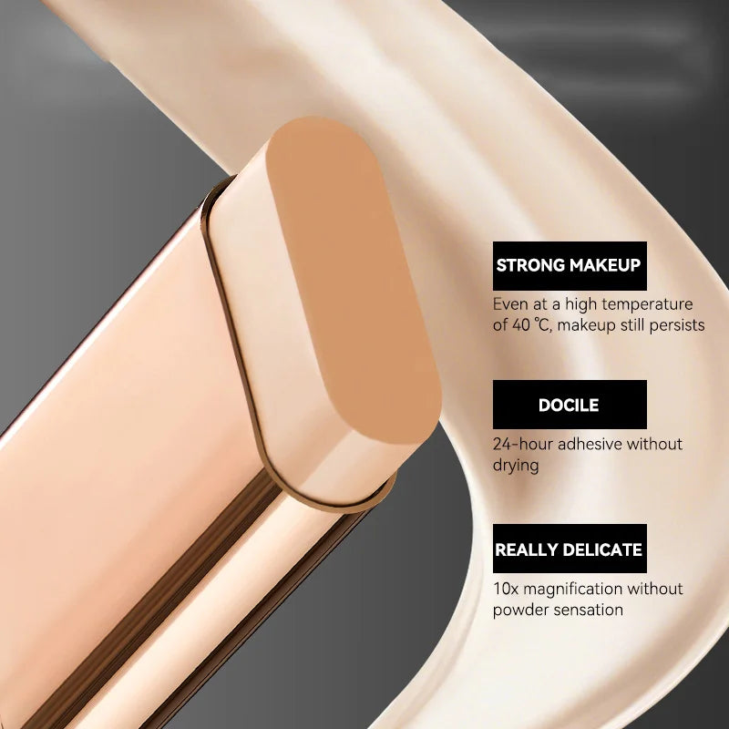 Portable Foundation Stick – Moisturizing, Acne & Dark Spot Concealing Base