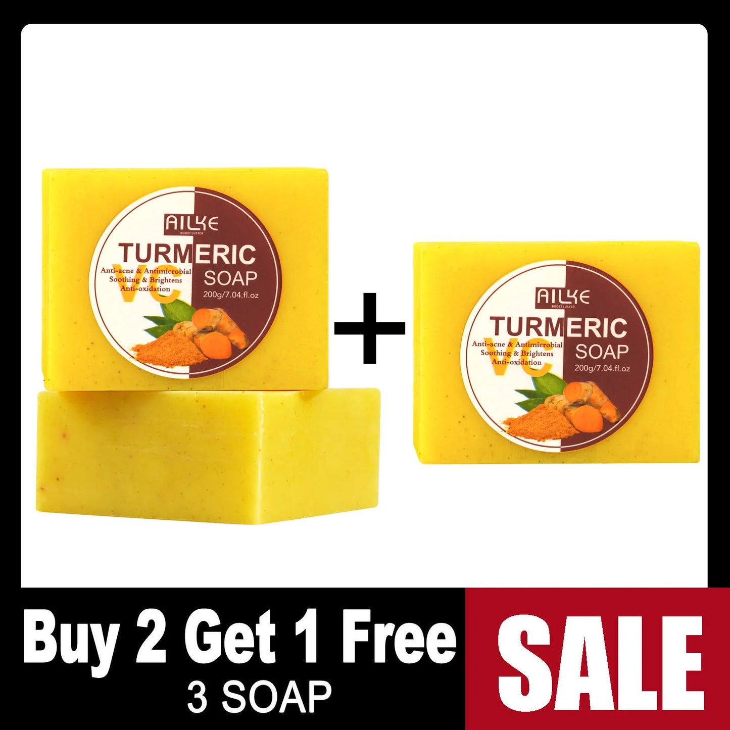 Organic Turmeric Kit – Brightening, Spot Removal, Acne Treatment & Hydration Routine