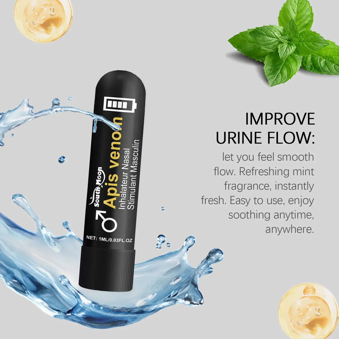 FreshBreath: Daily Revitalizing Nasal Stick for Men