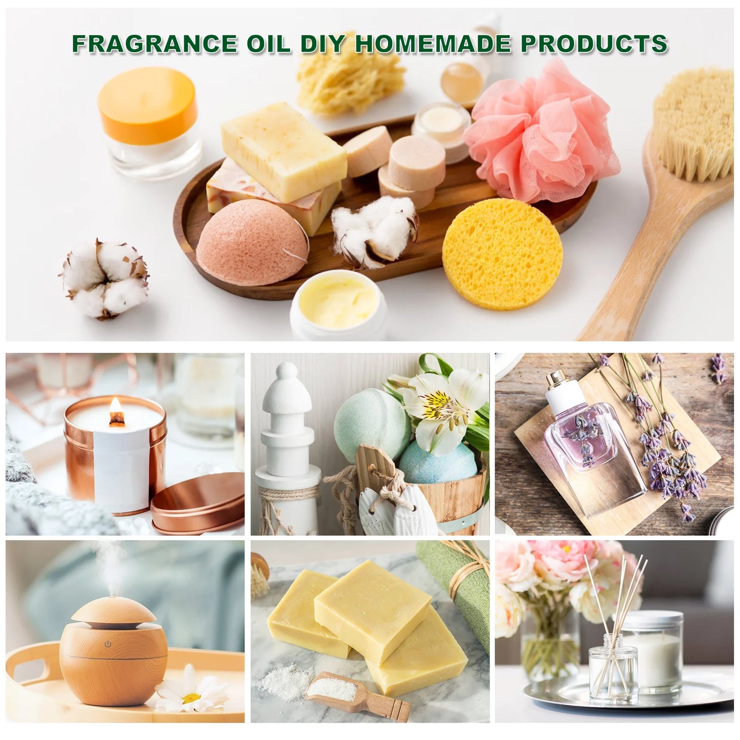 MAYJAM 35 Bottles Essential Oil Set – Lavender, Eucalyptus, Vanilla & More for Humidifiers, Candles & DIY