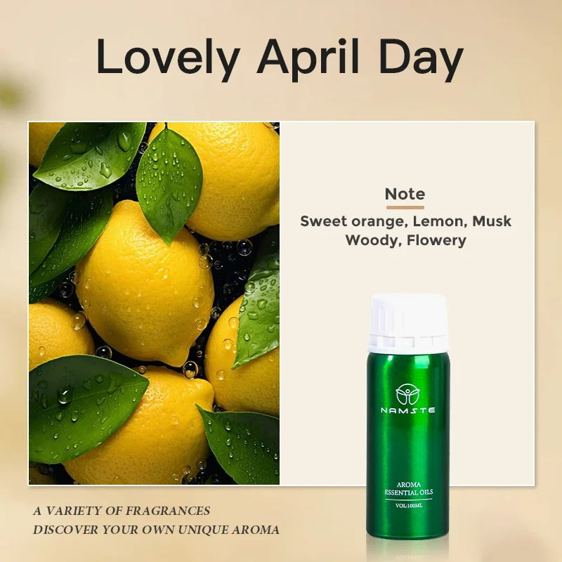Namste Essential Oil for Diffuser – Natural Aroma Fragrance Oil (100ml)