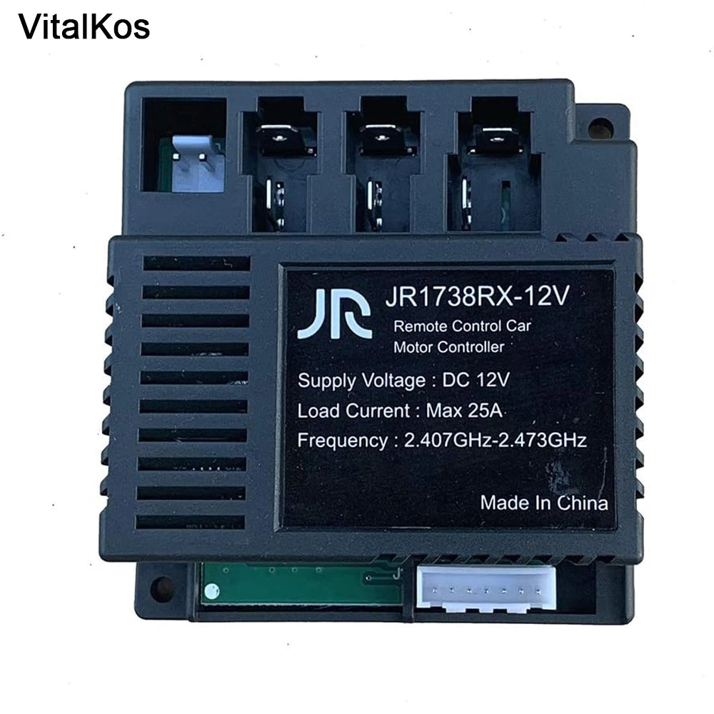 JR1630RX 12V / JR-RX-12V Remote Control and Receiver (Optional) Of Children's Electric Car Bluetooth Ride On Car Parts