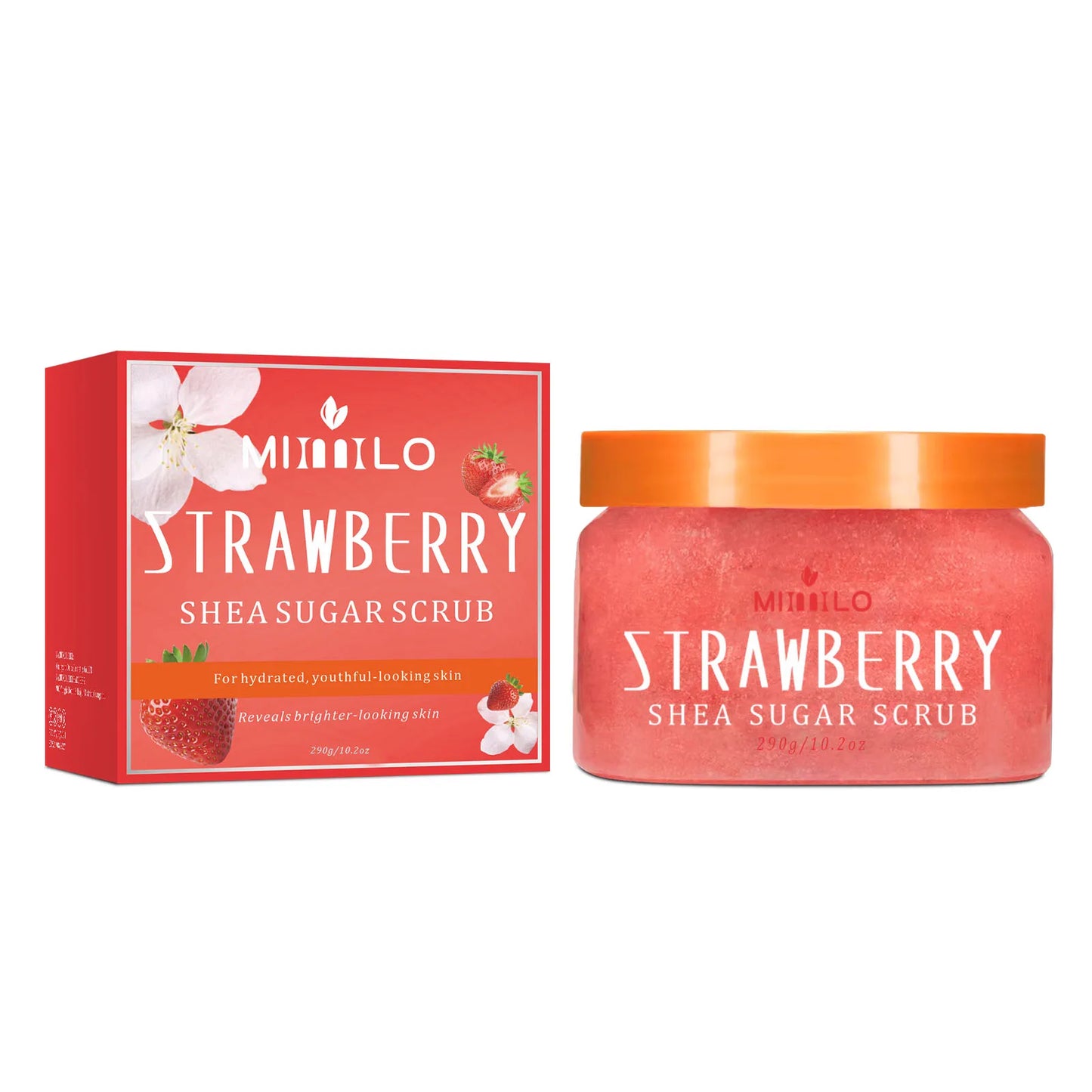VelvetGlow: Shea Sugar Exfoliating Body Scrub
