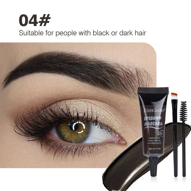 Waterproof Eyebrow Tint Gel – Long Lasting Brow Enhancer