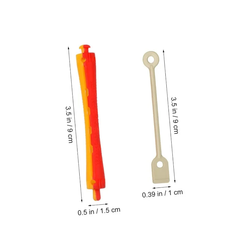 WANMEI Heatless Hair Curlers – Soft Flexi Rod Styling Set
