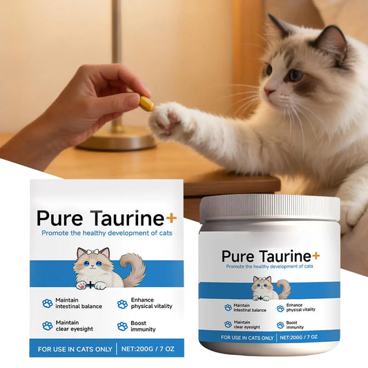 VitaHeart: Pure Taurine Supplement for Cats
