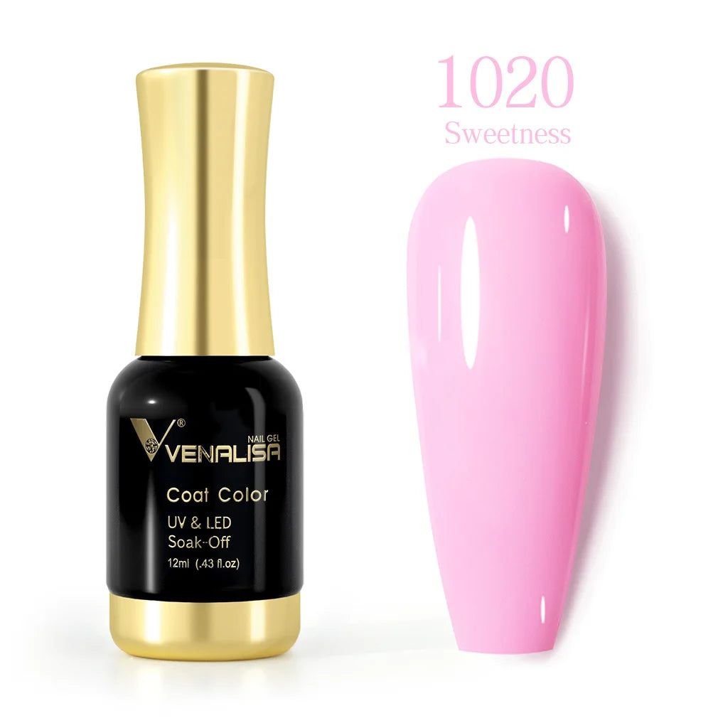 VENALISA Gel Nail Polish Set – 120 Colors UV/LED Soak Off 12ml