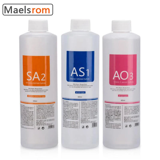 Hydra Aqua Peel Solution Kit – AS1 SA2 AO3 (3 Serums, 400ml)