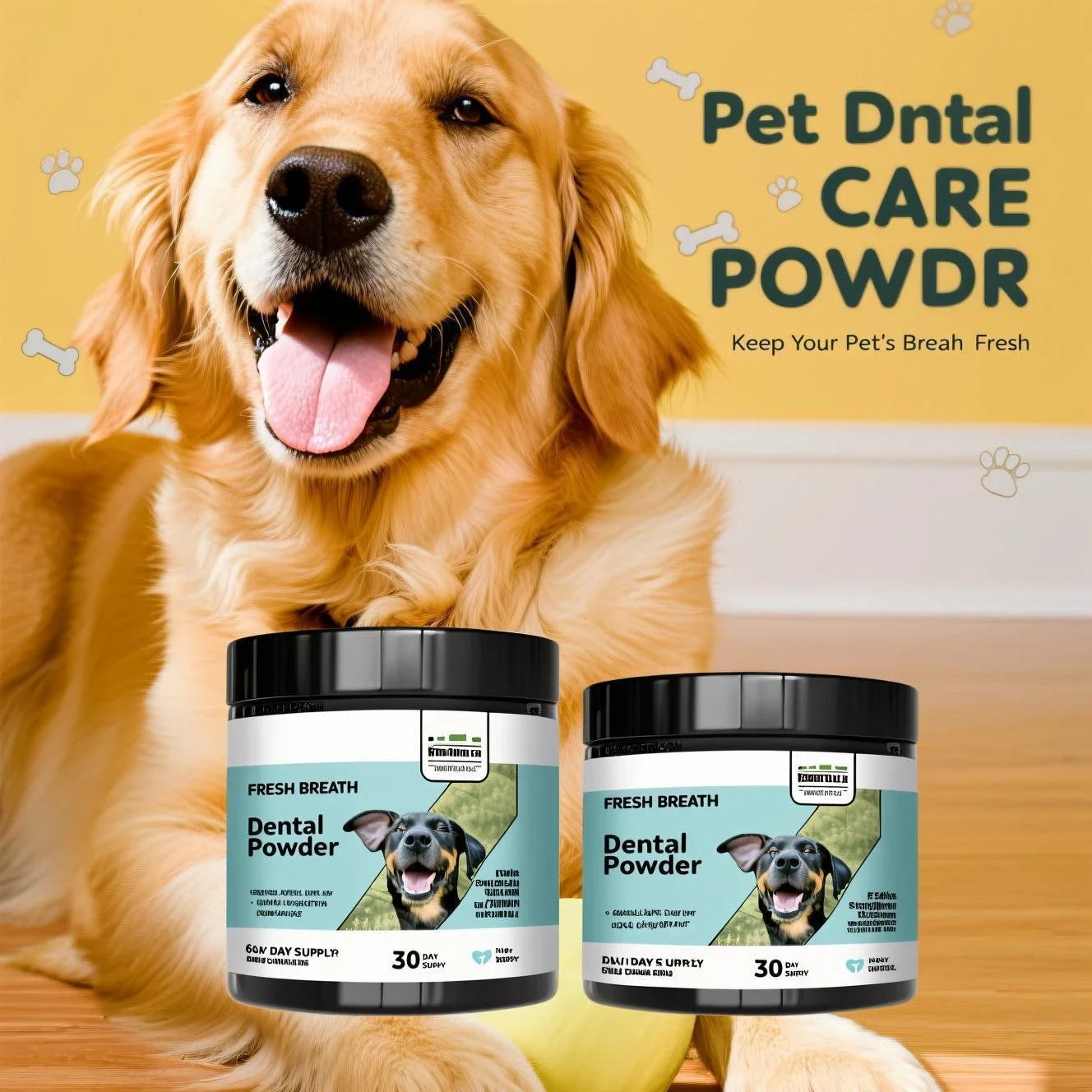 DentalEase: Oral Care Powder for Pets