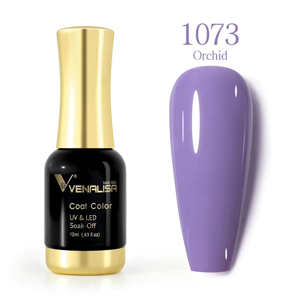 VENALISA Gel Nail Polish Set – 120 Colors UV/LED Soak Off 12ml