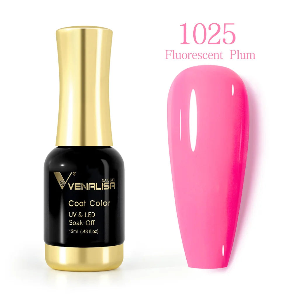 VENALISA Gel Nail Polish Set – 120 Colors UV/LED Soak Off 12ml