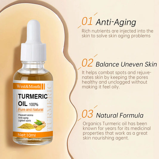 Turmeric Face Serum Oil – Brightening & Hydrating Skin Care