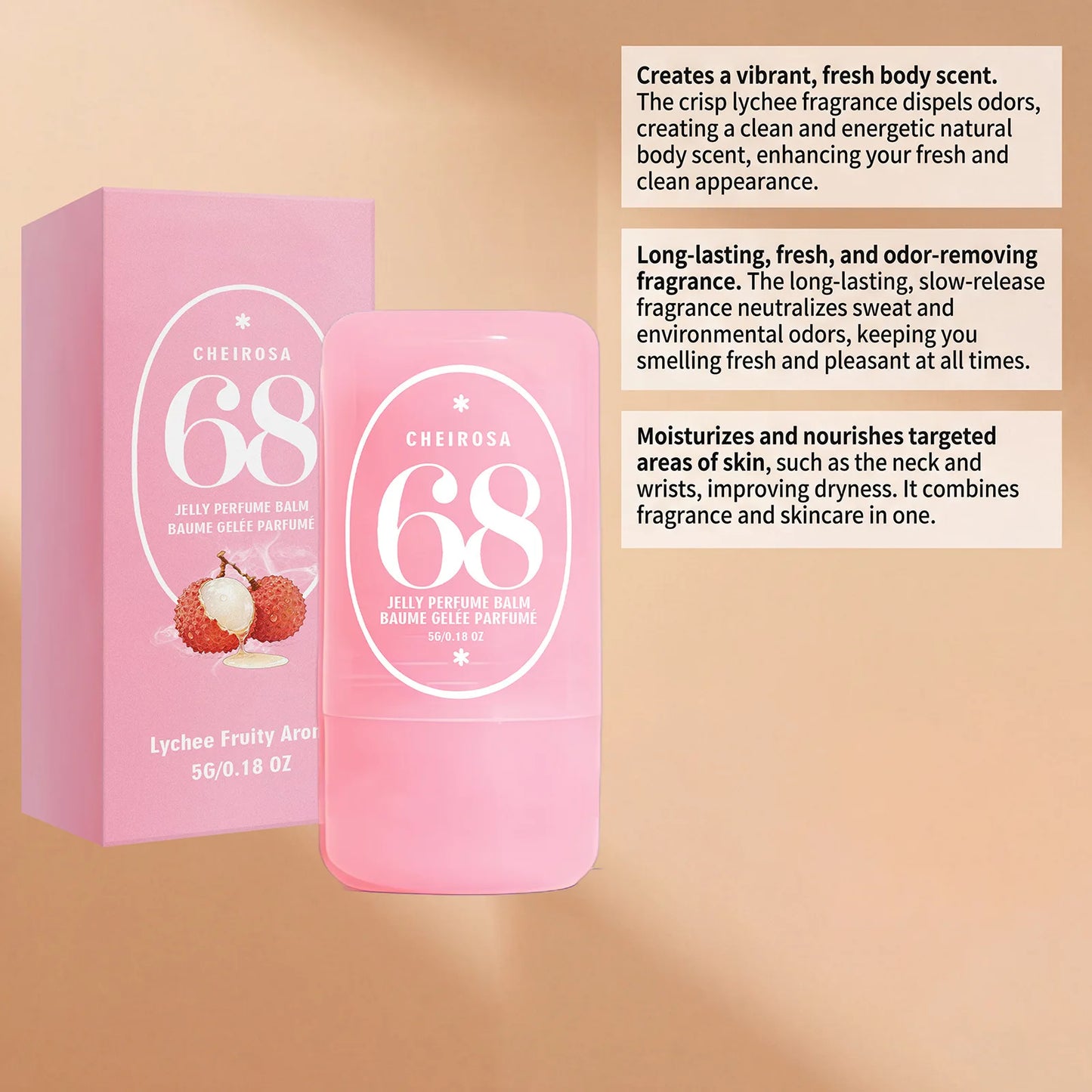 Solid Perfume Balm – Portable Long-Lasting Fragrance (Unisex)