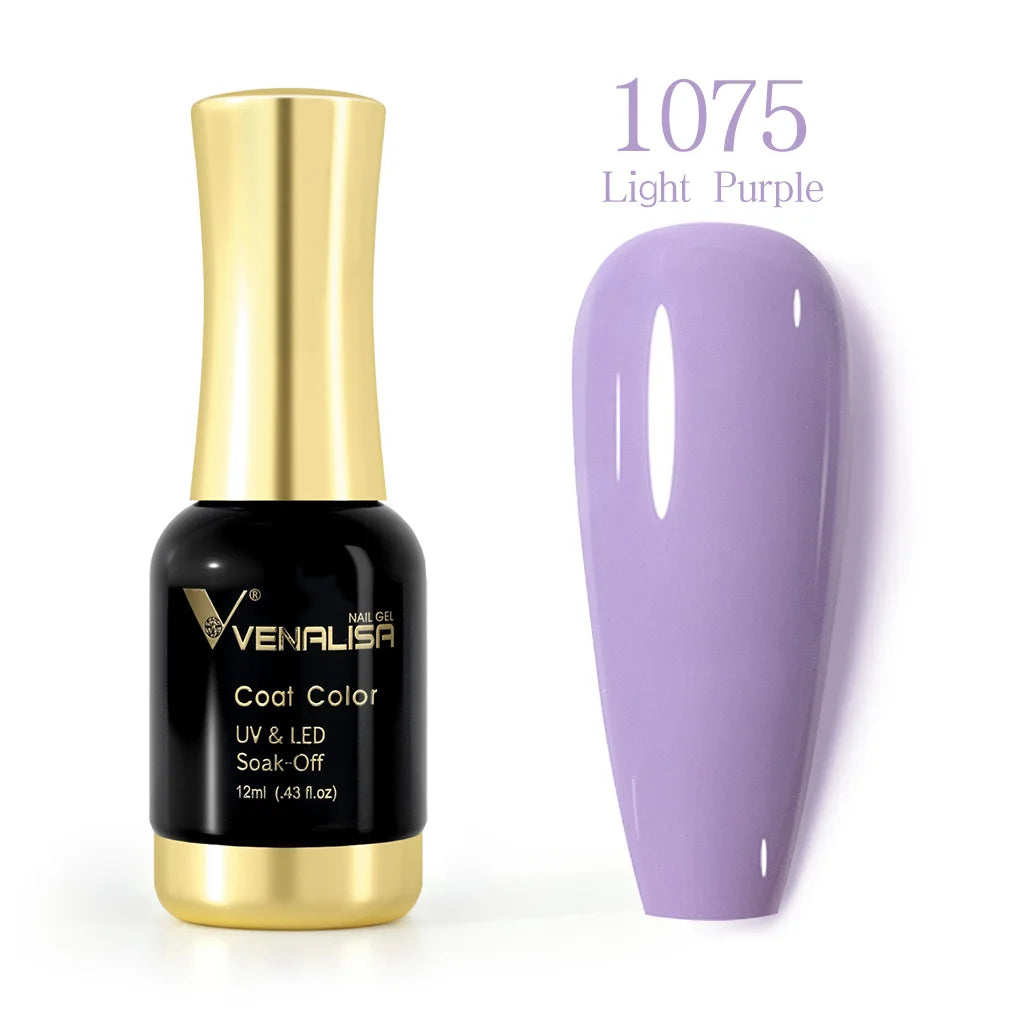VENALISA Gel Nail Polish Set – 120 Colors UV/LED Soak Off 12ml