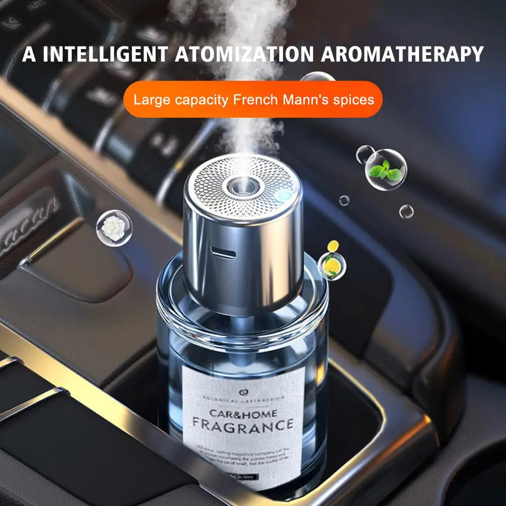 Car Essential Oil Diffuser – Intelligent Fragrance Spray (Portable)