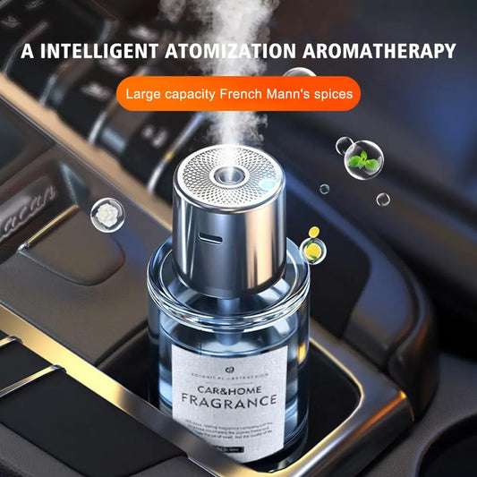 Car Essential Oil Diffuser – Intelligent Fragrance Spray (Portable)