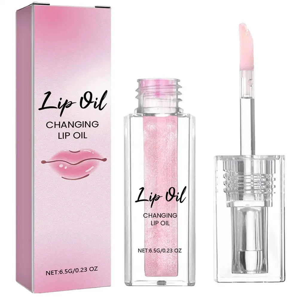 Color Changing Crystal Jelly Lip Oil – Moisturizing & Nourishing