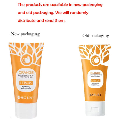 Orange Exfoliating Gel – Facial & Body Scrub 50g