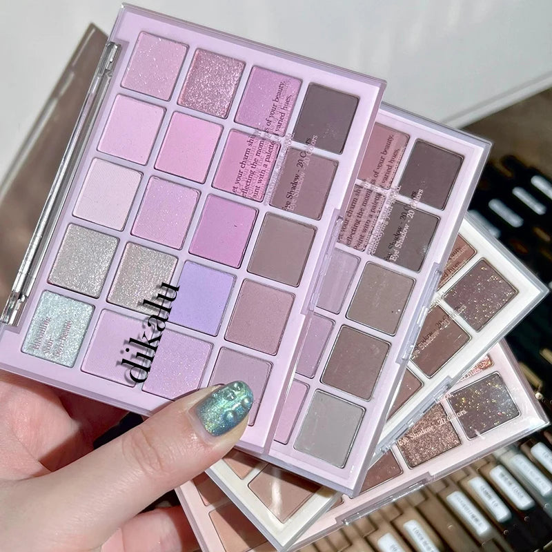 Surnelia Soft-Tone: 20-Color Low Saturation Eyeshadow Palette