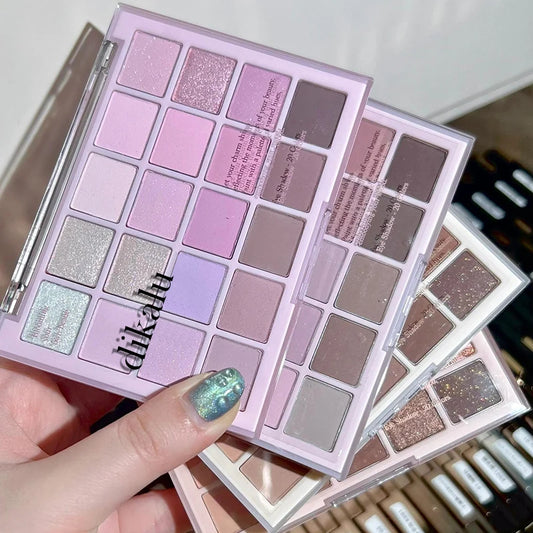 Surnelia Soft-Tone: 20-Color Low Saturation Eyeshadow Palette