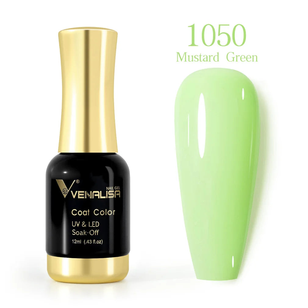 VENALISA Gel Nail Polish Set – 120 Colors UV/LED Soak Off 12ml