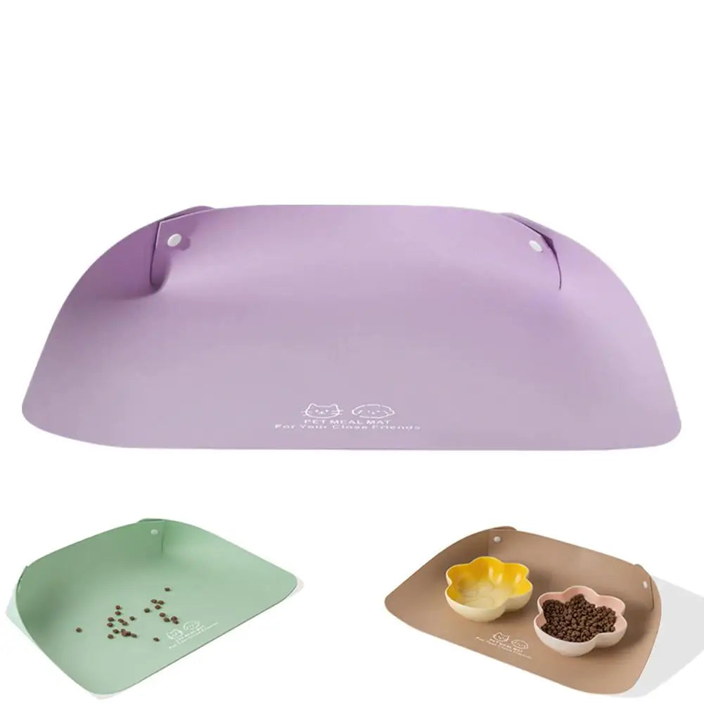 CleanFloor: Non-Slip Waterproof Pet Feeding Mat