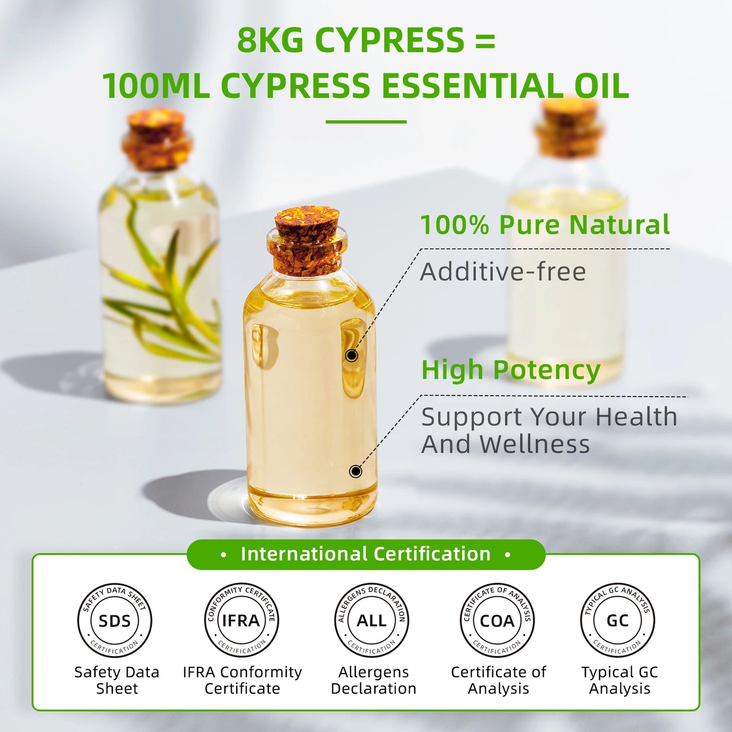 Surnelia Organic Cypress Aromatherapy Oil