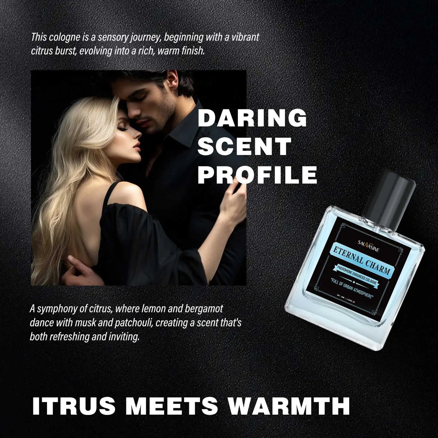 50ML Pheromone Perfume For Man Hypnosis Cologne For Men Dating Attract Women Long Lasting Pheromone Enhanced Light Fragrance