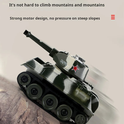 1:100 Scale Mini Tiger RC Tank Model ImitateRemote Radio Remote Control Tank Electronic Boys Toys for Children Kids Gifts