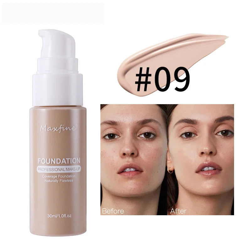 Liquid Foundation Concealer – Waterproof & Long Lasting