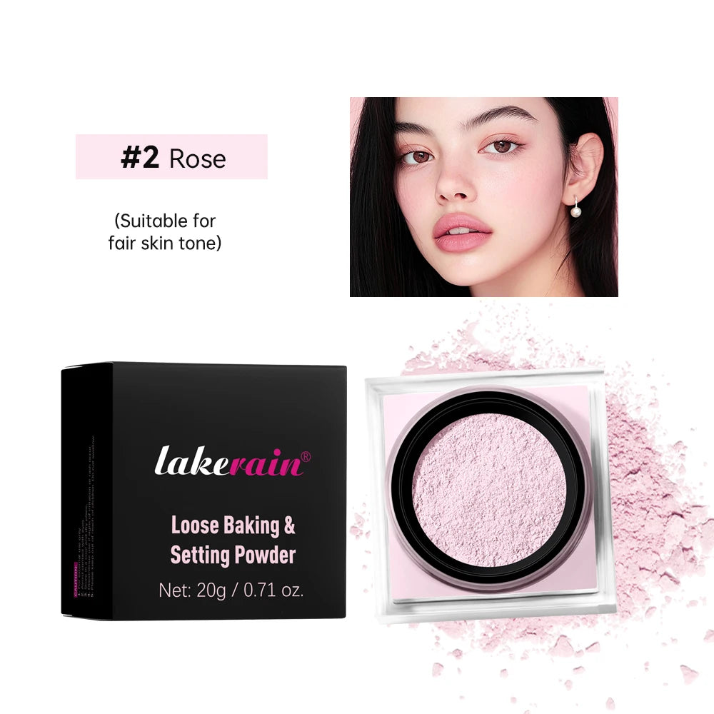 Lakerain Soft-Focus: Loose Setting Powder (4 Shades)
