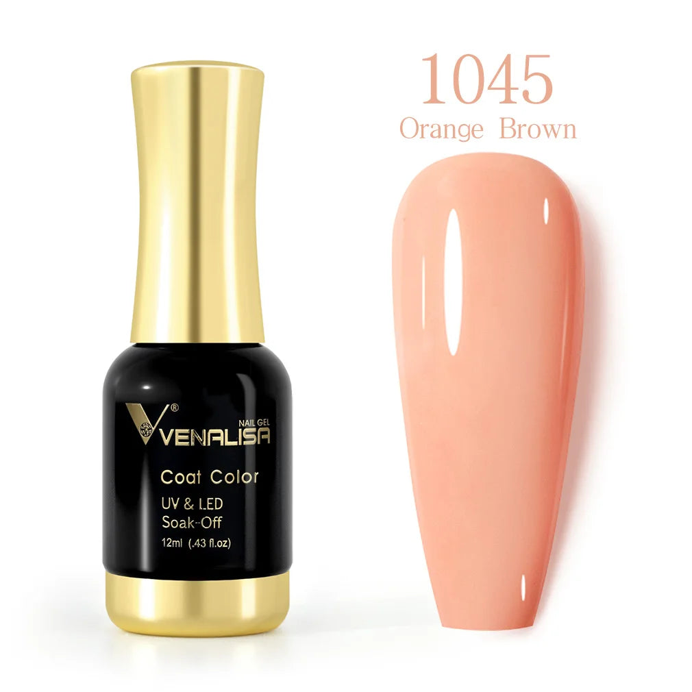 VENALISA Gel Nail Polish Set – 120 Colors UV/LED Soak Off 12ml