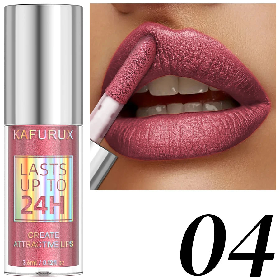 20-Color Glitter Lip Gloss Set – Waterproof Diamond Shine