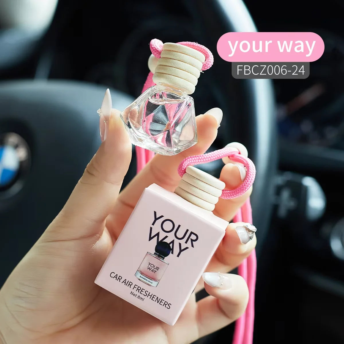 Car Air Freshener Perfume – Long-Lasting Interior Fragrance