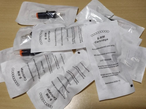 50pcs Tattoo Cartridge Needles – Sterilized Disposable Set