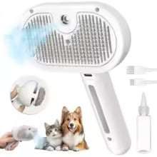 Dog Comb Pet Hair Removal Brush Cats and Dogs Special Comb Beauty Massage Self-cleaning Needle Comb Pet Supplies