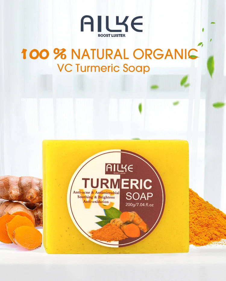 Organic Turmeric Kit – Brightening, Spot Removal, Acne Treatment & Hydration Routine