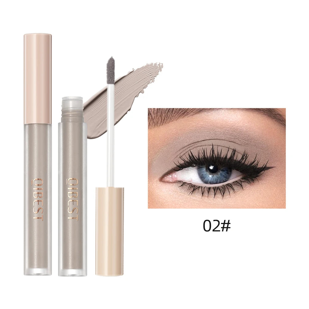 QIBEST Matte Liquid Shadow Collection – 8-Stick Set, Dual-Use for Eyes & Cheeks