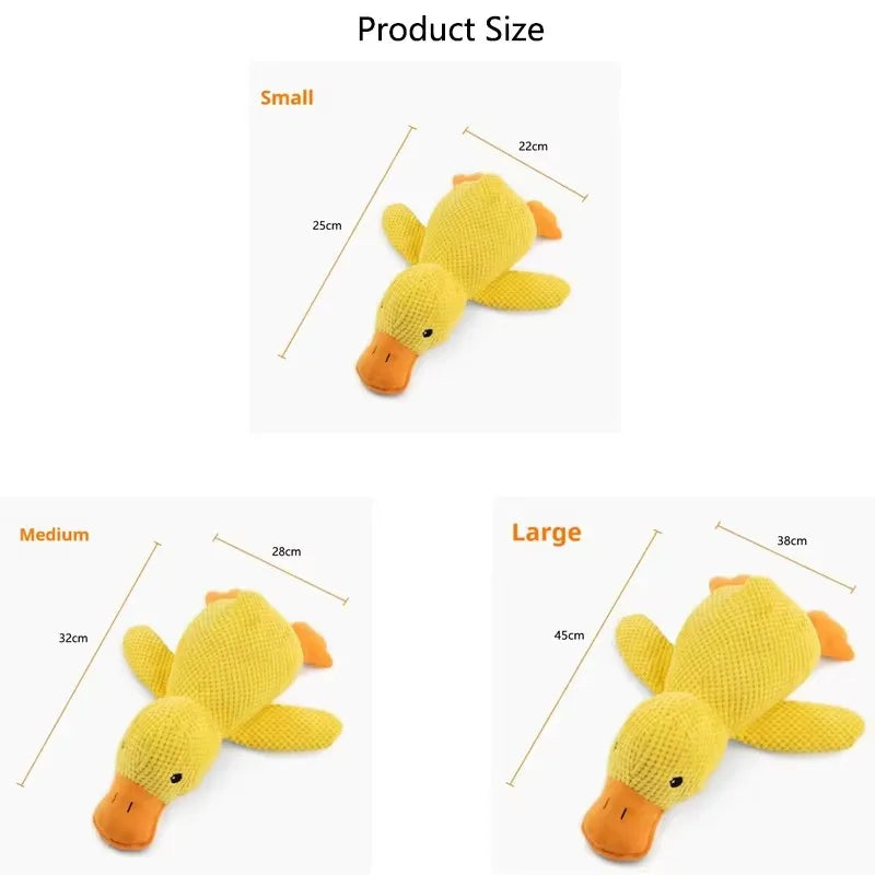 DuckieBuddy: Soft Plush Comfort Toy for Pets
