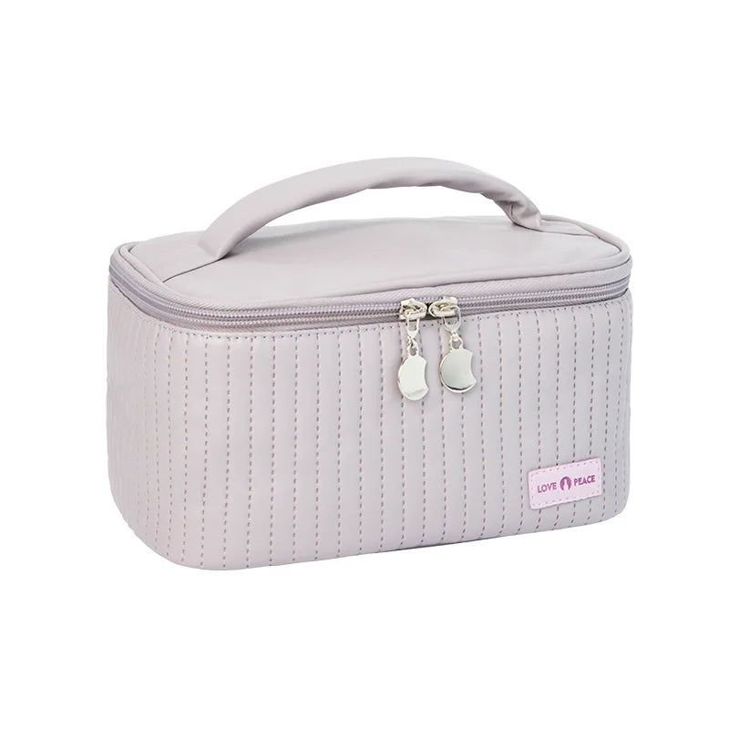 Premium PU Leather Travel Cosmetic Organizer