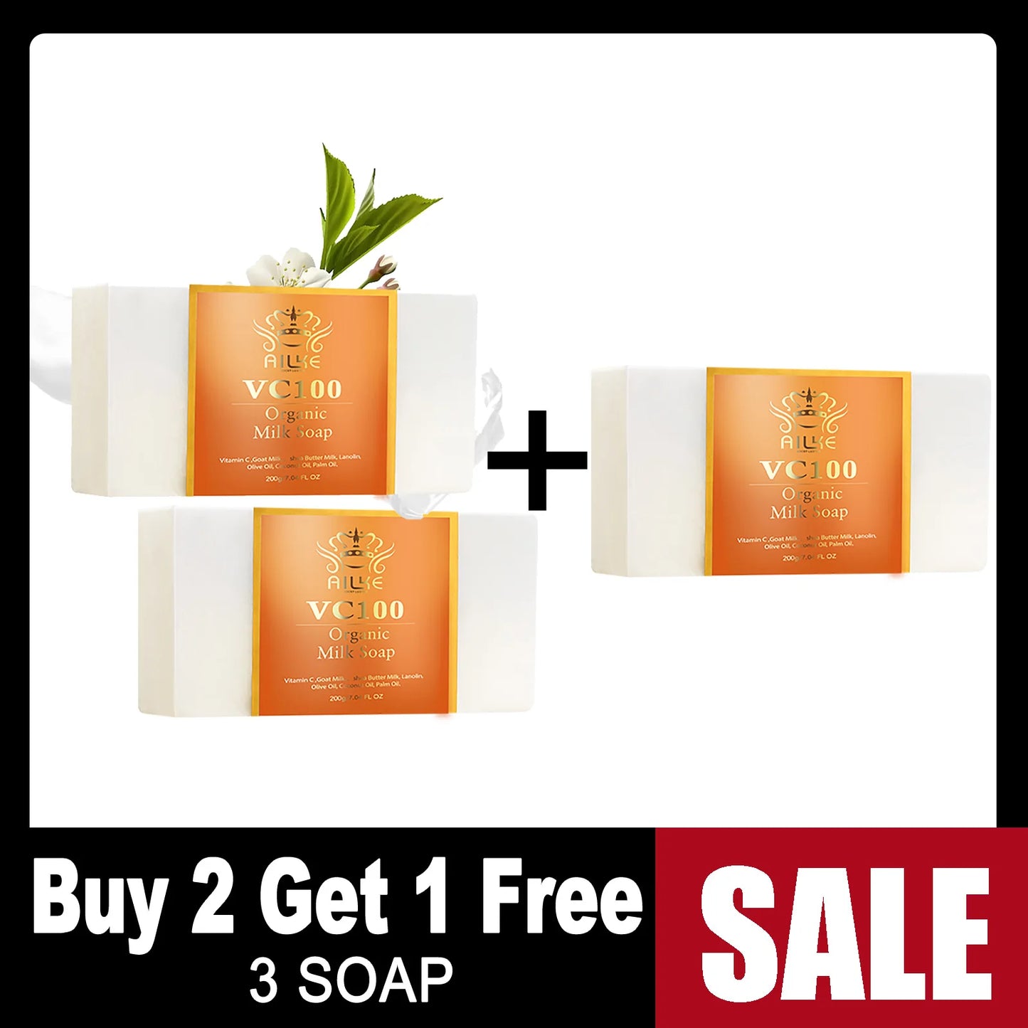 AILKE Vitamin C Skin Care Set – Collagen & Vitamin E Hydrating Care