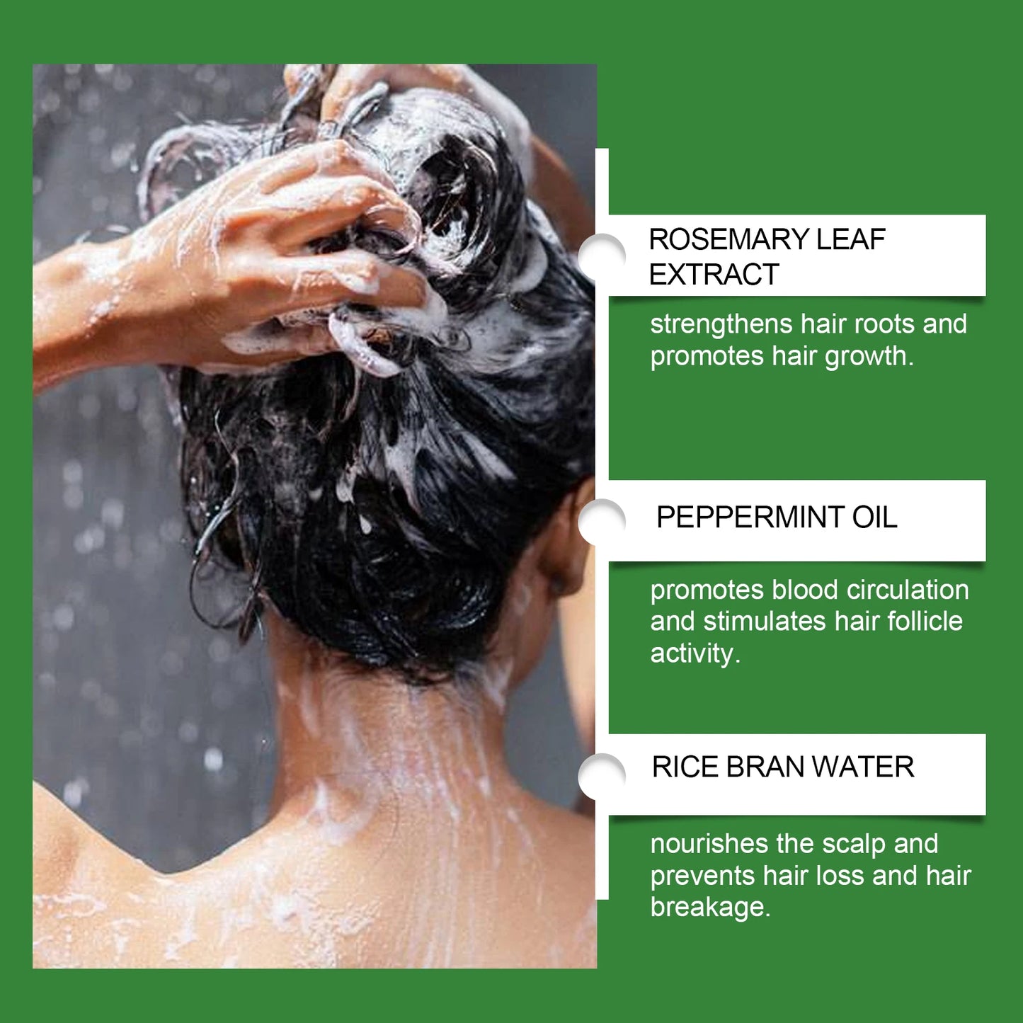 Rosemary & Rice Water Hair Growth Spray – Scalp Hydrating Care