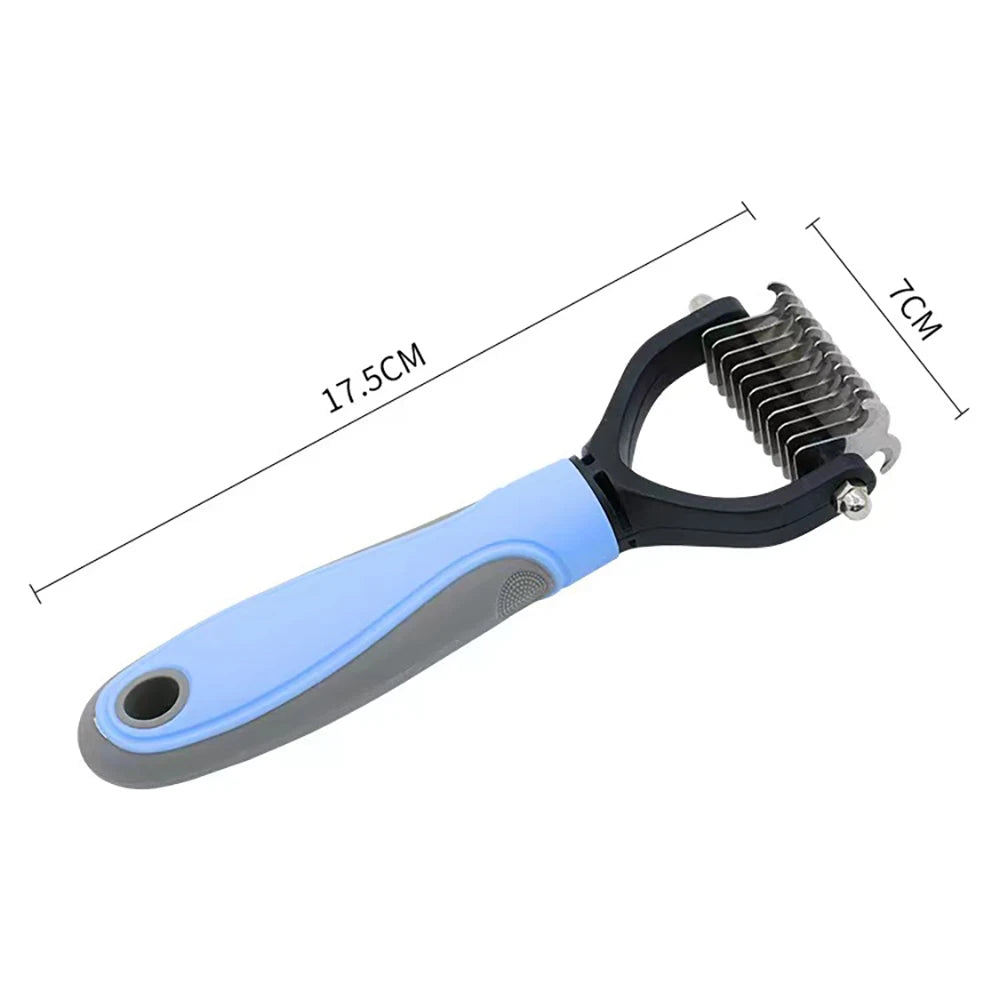 DetanglePro: Double-Sided Stainless Steel Knotting Comb