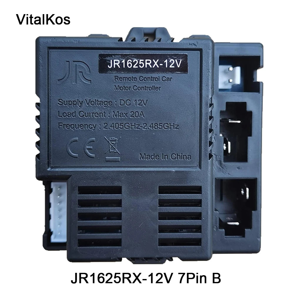 JR1630RX 12V / JR-RX-12V Remote Control and Receiver (Optional) Of Children's Electric Car Bluetooth Ride On Car Parts