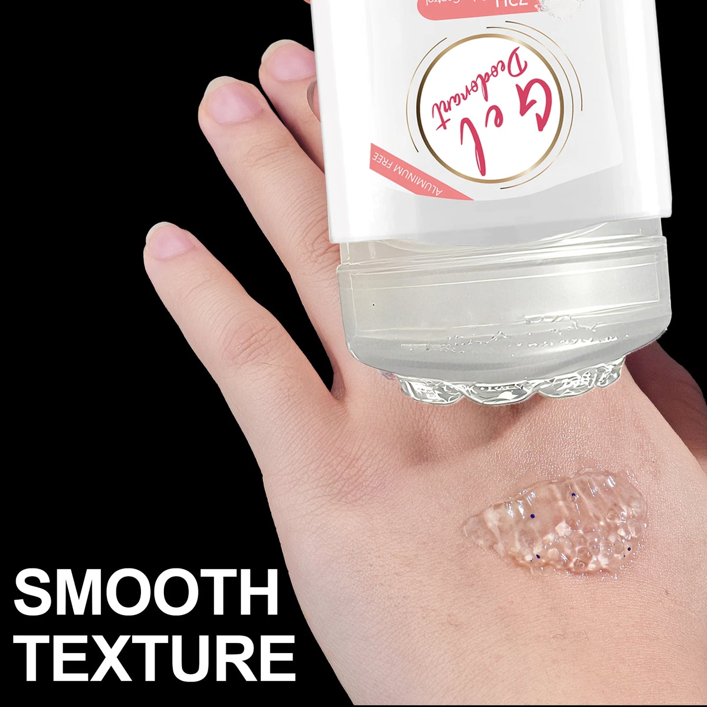 Deodorant Women Solid Fragrance Paste, Natural Flower Fragrance, Clean Scent 48 Hour Long-Lasting, Keeps Fresh & Dry, 46g/1.6oz