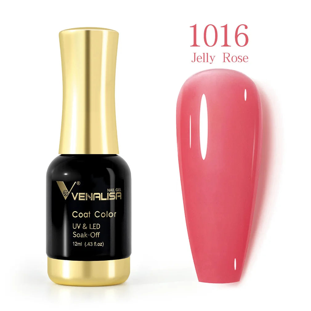 VENALISA Gel Nail Polish Set – 120 Colors UV/LED Soak Off 12ml