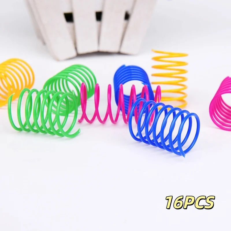 SpringyJump: Colorful Interactive Cat Springs