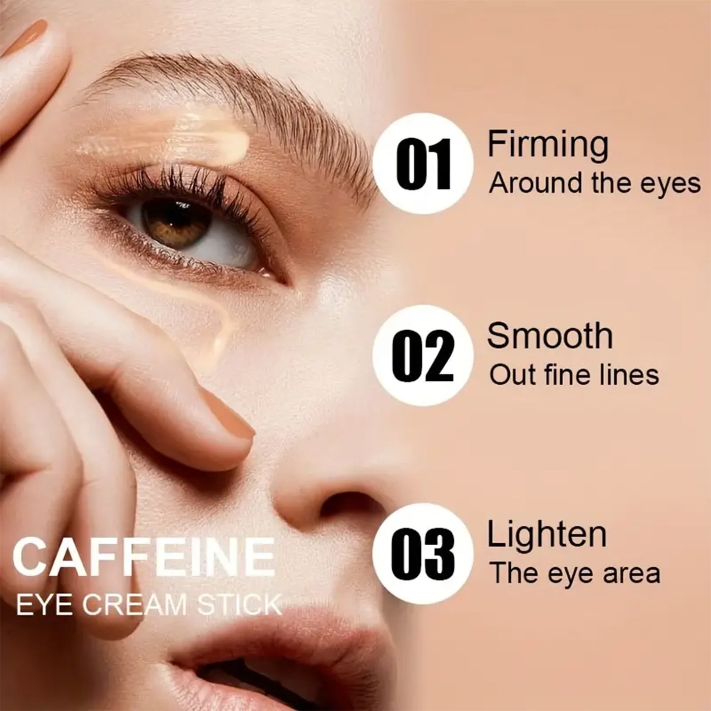 Caffeine Eye Cream Stick – Dark Circles & Eye Bags Care